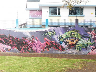 Graffiti Wall - Photo by Kindred