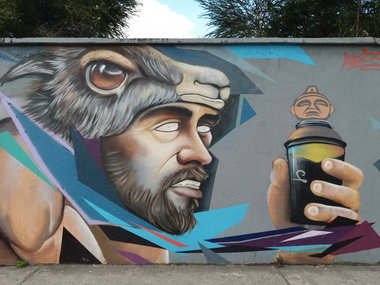 Graffiti Wall - Photo by Kindred