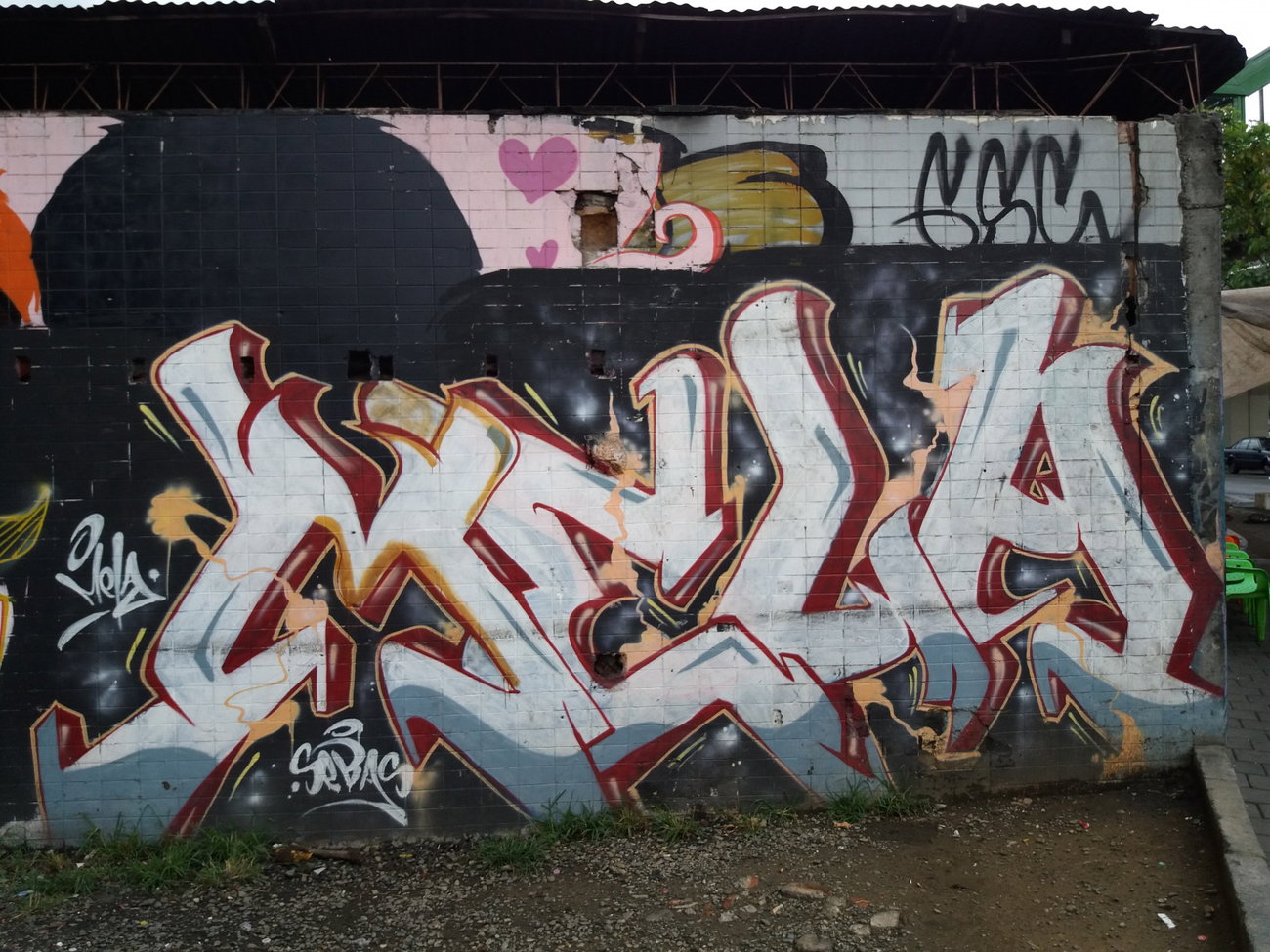 Graffiti Wall - Photo by Kindred