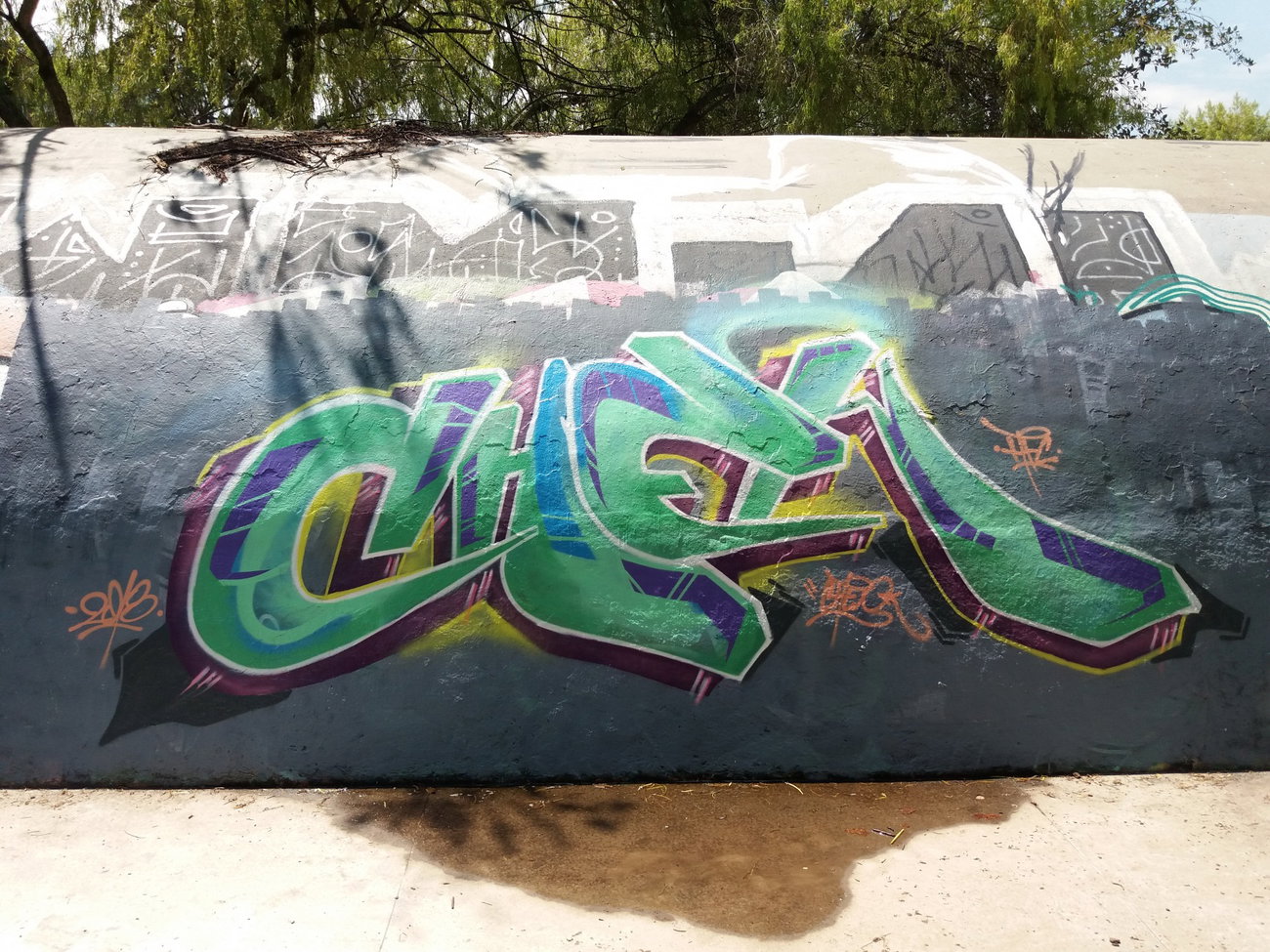 Graffiti Wall - Photo by Kindred