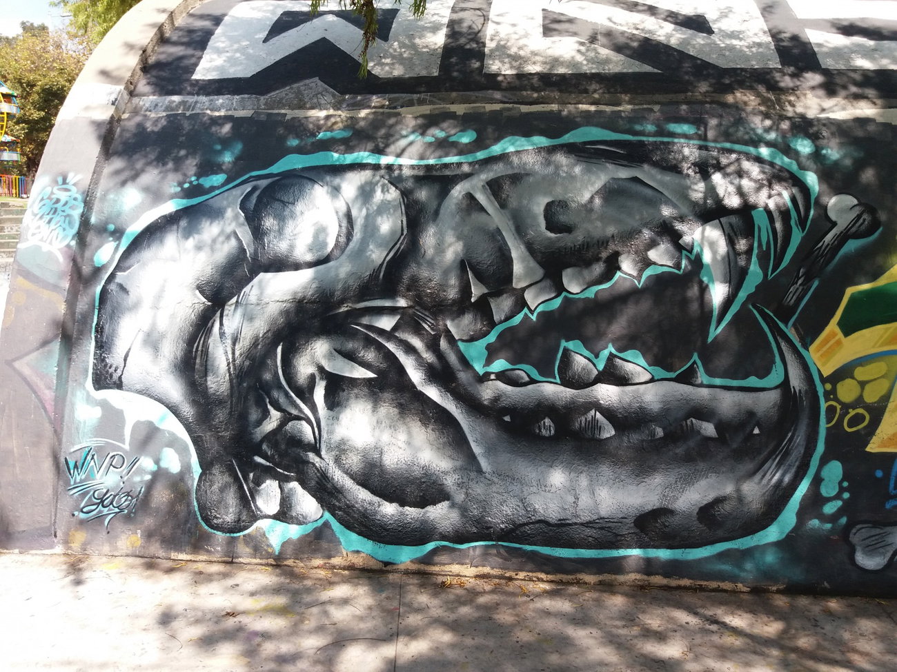 Graffiti Wall - Photo by Kindred