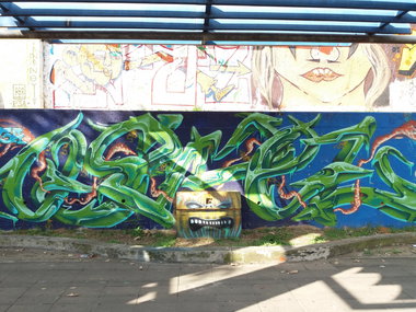 Graffiti Wall - Photo by Kindred