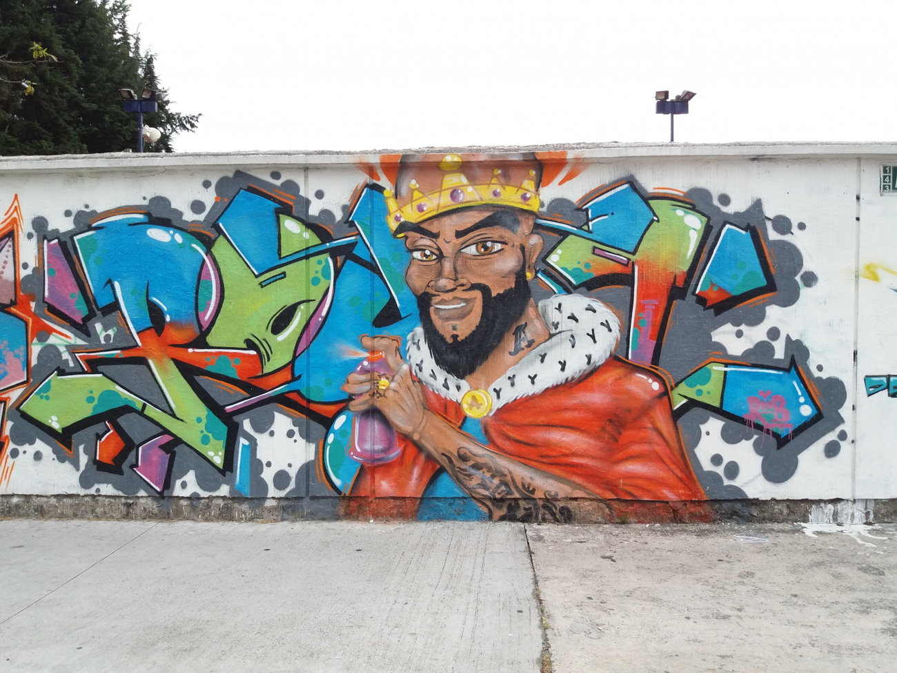 Graffiti Wall - Photo by Kindred