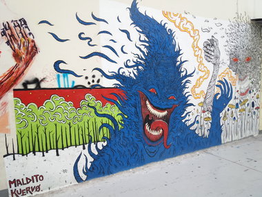 Graffiti Wall - Photo by Kindred