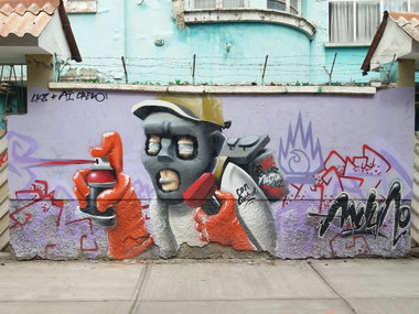 Graffiti Wall - Photo by Kindred