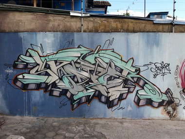 Graffiti Wall - Photo by Kindred