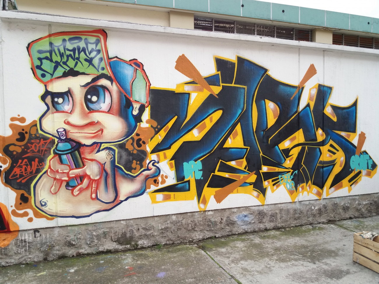 Graffiti Wall - Photo by Kindred