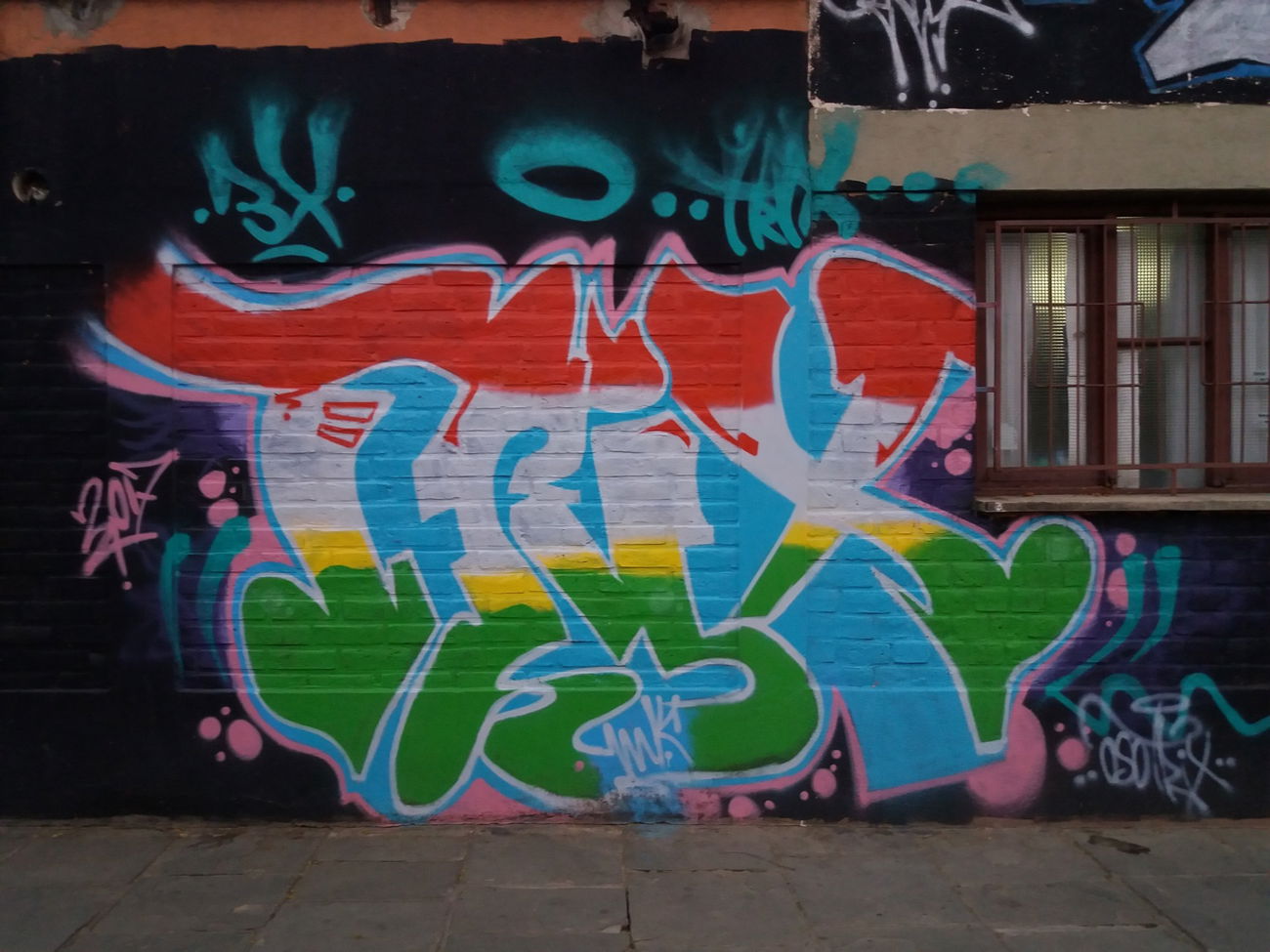 Graffiti Wall - Photo by Kindred