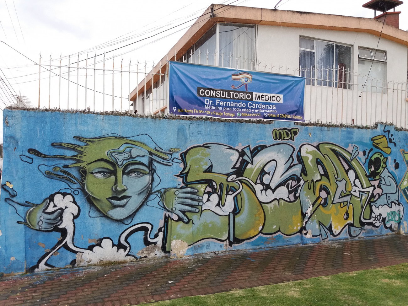 Graffiti Wall - Photo by Kindred