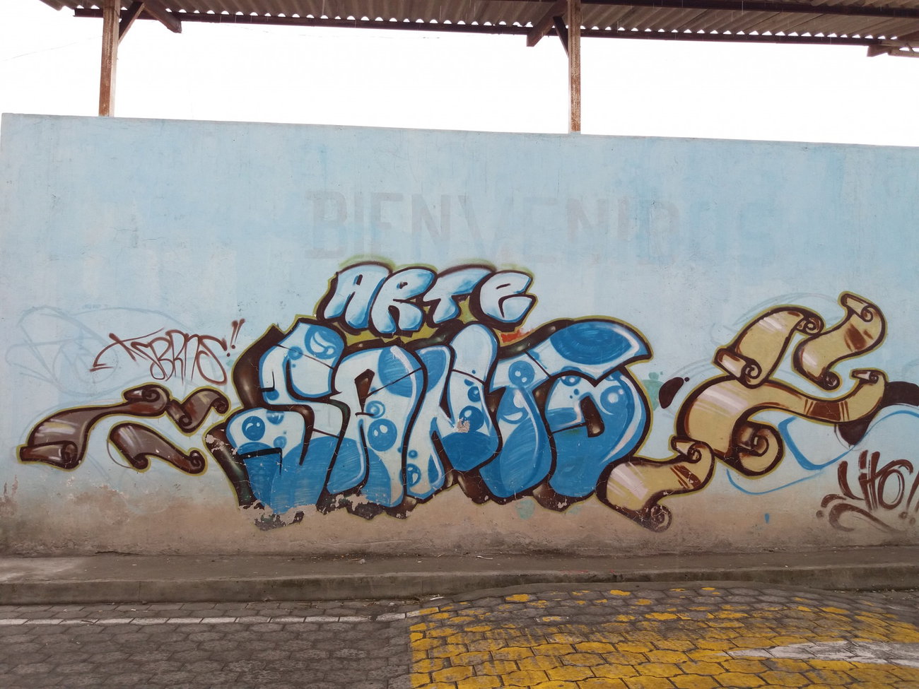 Graffiti Wall - Photo by Kindred