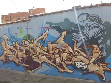 Graffiti Wall - Photo by Kindred