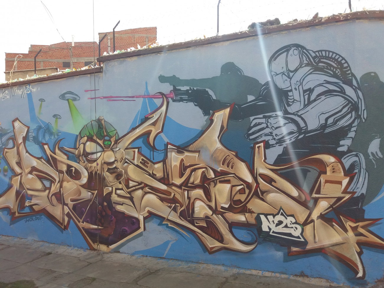 Graffiti Wall - Photo by Kindred