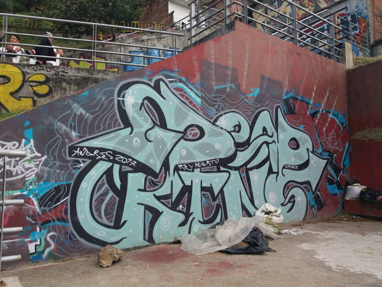 Graffiti Wall - Photo by Kindred