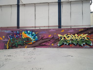 Graffiti Wall - Photo by Kindred