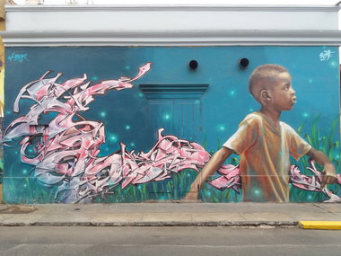 Graffiti Wall - Photo by Kindred