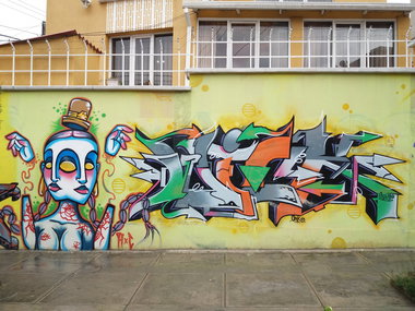 Graffiti Wall - Photo by Kindred