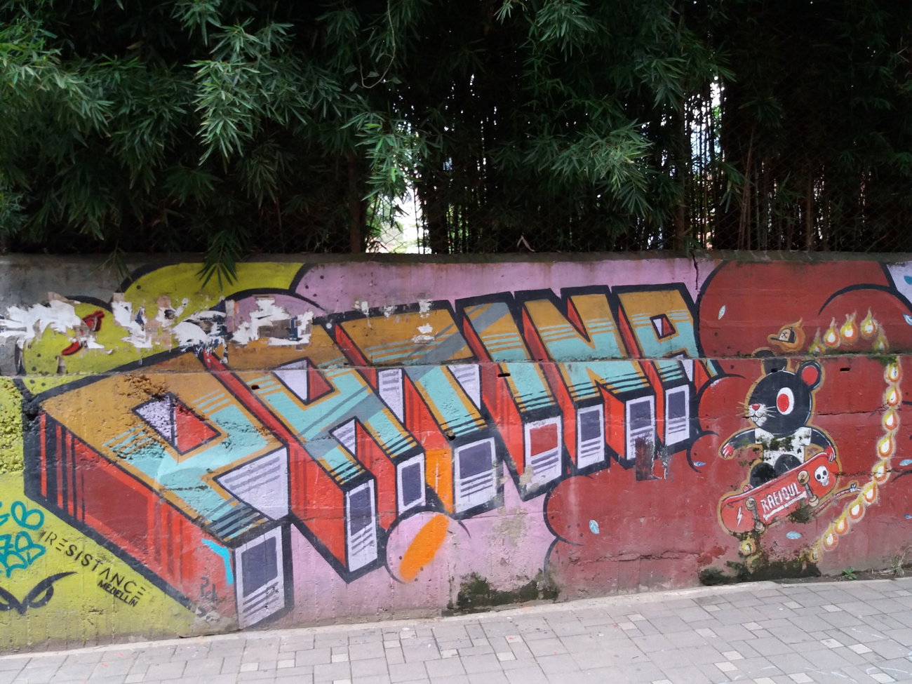 Graffiti Wall - Photo by Kindred