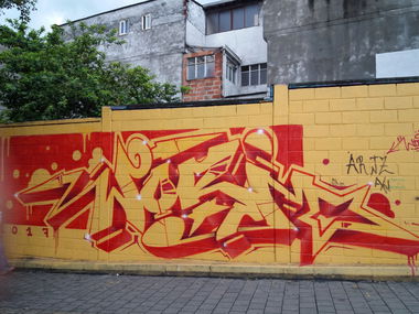 Graffiti Wall - Photo by Kindred