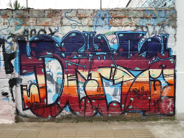 Graffiti Wall - Photo by Kindred