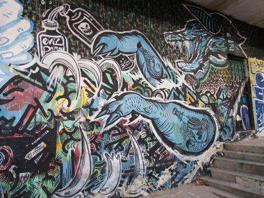 Graffiti Wall - Photo by Kindred