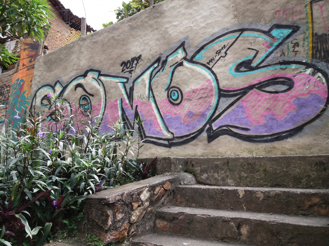 Graffiti Wall - Photo by Kindred