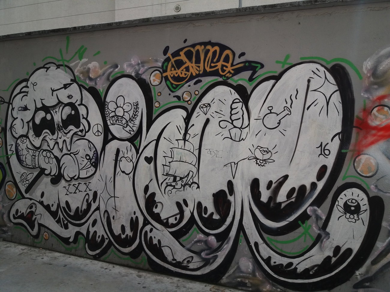 Graffiti Wall - Photo by Kindred