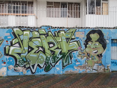 Graffiti Wall - Photo by Kindred