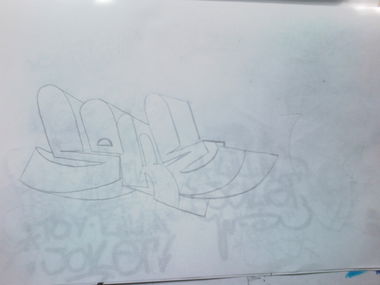 Graffiti Sketch - Photo by KingSokeT