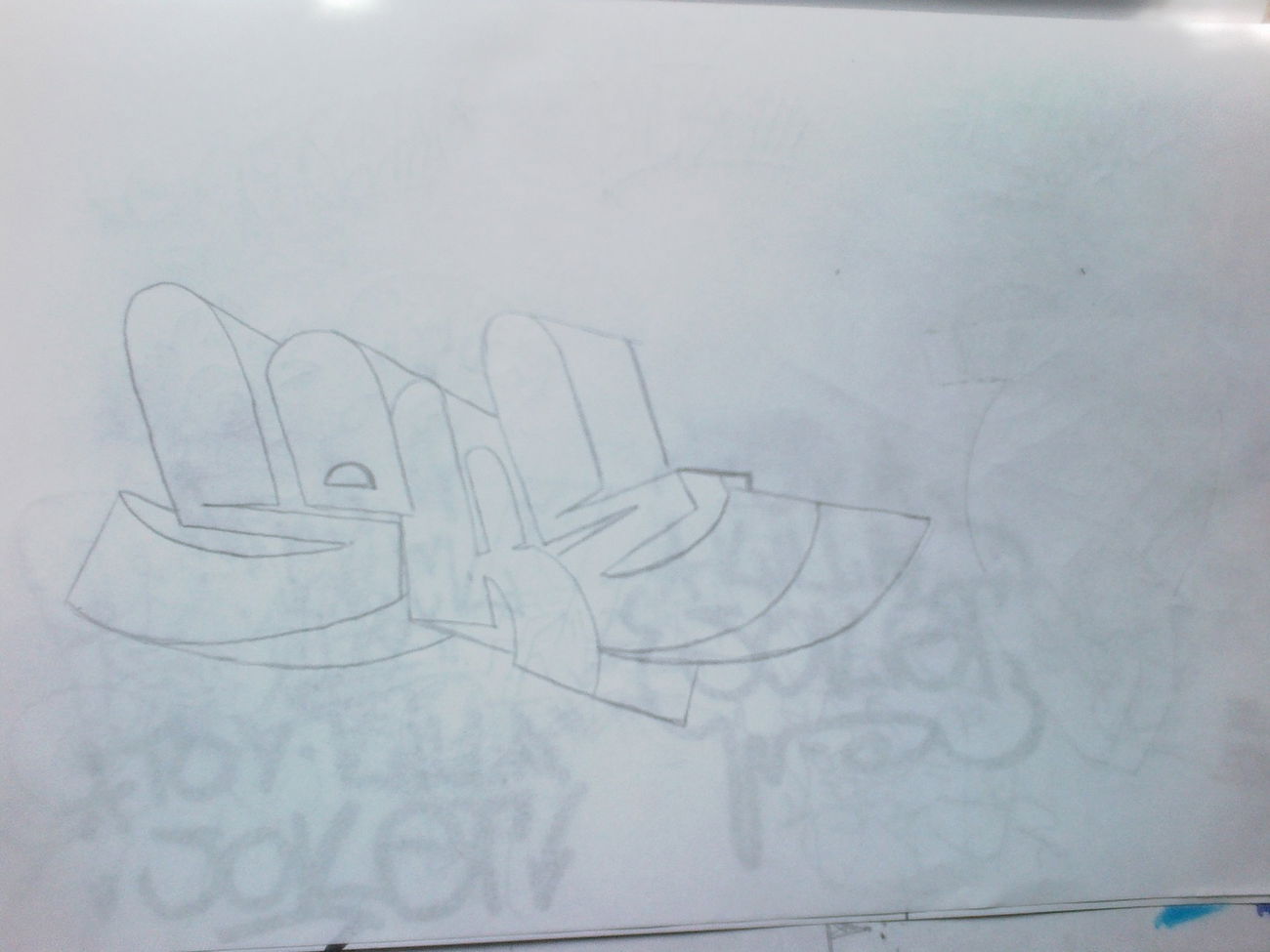 Graffiti Sketch - Photo by KingSokeT