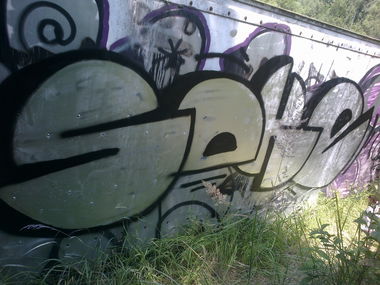 Graffiti Bombing - Photo by KingSokeT - KING, SOKET