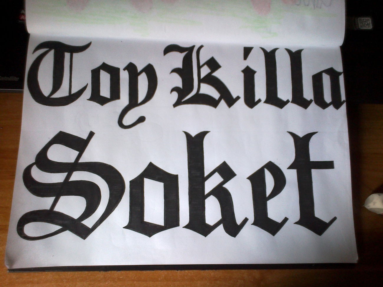 Graffiti Sketch - Photo by KingSokeT - Toy, Killa, King