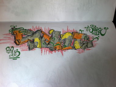 Graffiti Sketch - Photo by KingSokeT - King, Soket