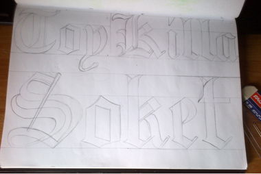 Graffiti Sketch - Photo by KingSokeT - Toy, Killa, King