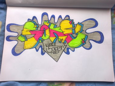 Graffiti Sketch - Photo by KingSokeT - King, Soket