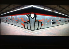 Graffiti Train in Hamburg - Photo by Kingzstyle - 180, BTC