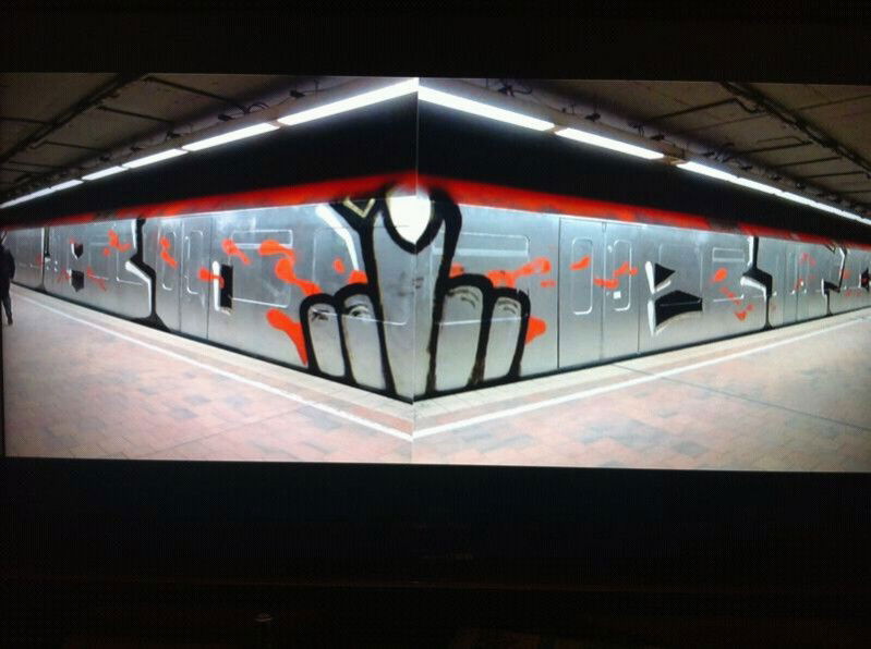 Graffiti Train in Hamburg - Photo by Kingzstyle - 180, BTC