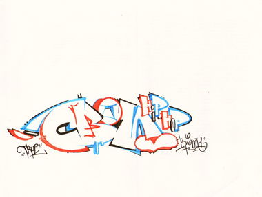 Graffiti Sketch in Perm - Photo by Kist - Kist1