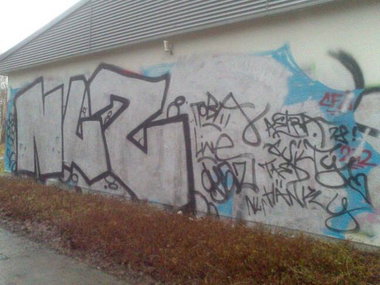 Graffiti Bombing - Photo by KistnRockaS - NLZ