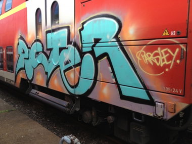 Graffiti Wall in Germany - Photo by KlausKinski