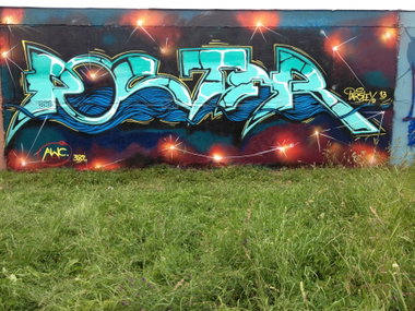 Graffiti Wall in Germany - Photo by KlausKinski