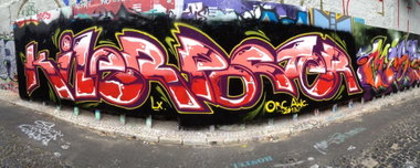 Graffiti Wall in Lissabon - Photo by KlausKinski - Poster, Kiler (2013)