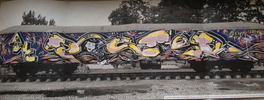 Graffiti Sketch - Photo by KlausKinski - Poster, Awc (2014)