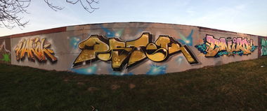 Graffiti Wall - Photo by KlausKinski (2014)