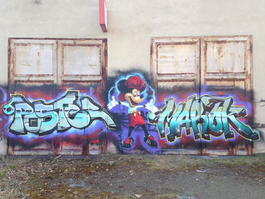 Graffiti Wall - Photo by KlausKinski - Poster, Marok (2014)