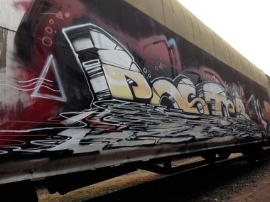 Graffiti Wall - Photo by KlausKinski - Poster (2014)