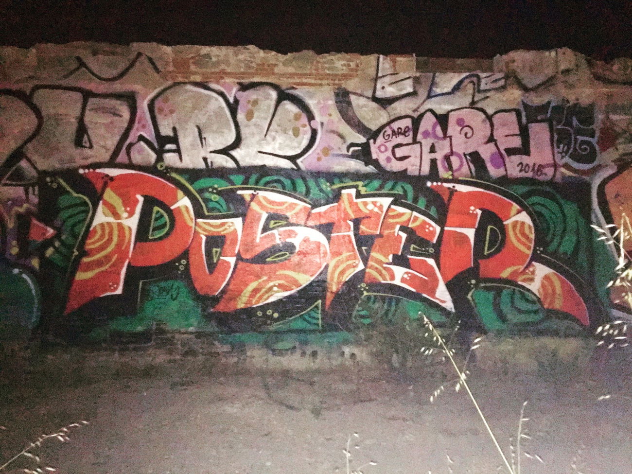 Graffiti Wall in Barcelona - Photo by KlausKinski (2016)