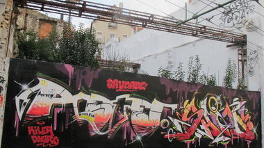 Graffiti Wall in Lissabon - Photo by KlausKinski - Poster, Shizo (2015)
