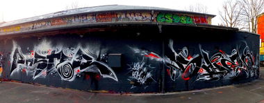 Graffiti Wall - Photo by KlausKinski - Poster, Shizo (2015)