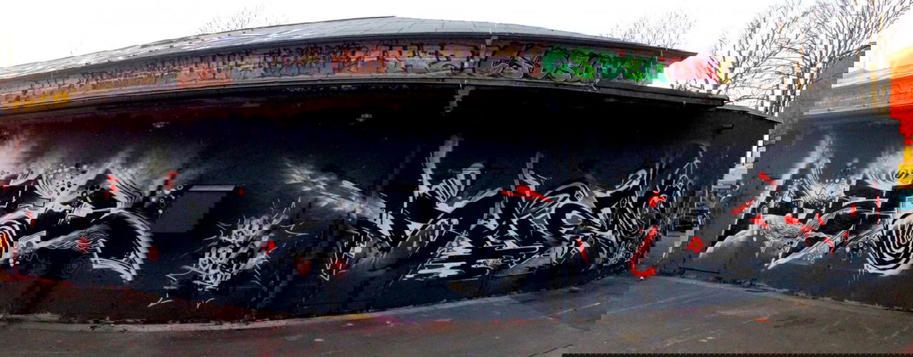 Graffiti Wall - Photo by KlausKinski - Poster, Shizo (2015)