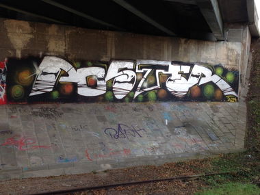 Graffiti Bombing - Photo by KlausKinski - Poster (2014)